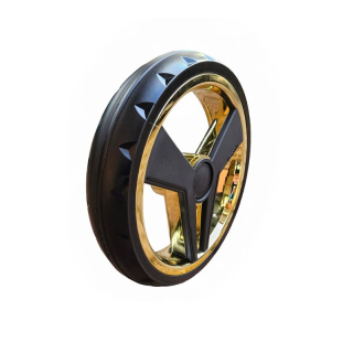 Zadné koleso na kočík JUNAMA Diamond GOLD, gélové, 285mm, plášť DIAMOND